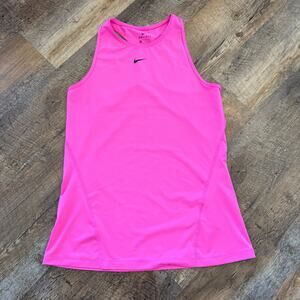 Nike Dri-FIT Racerback Tank Top Women’s Small Pink Athletic Active